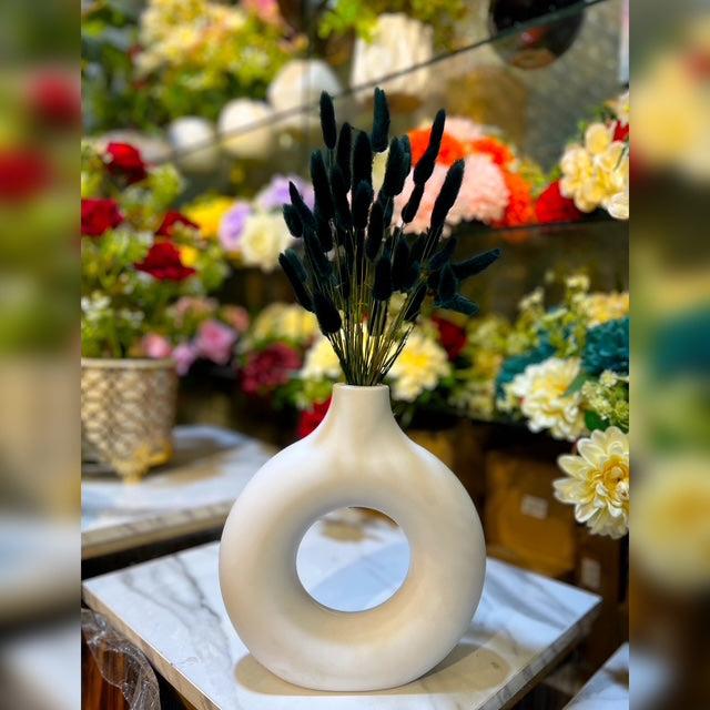 12 Inch Donut Vase