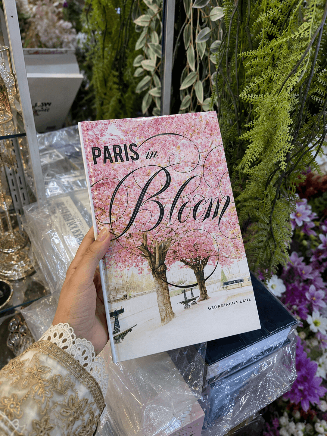 Paris Blossom Decorative Dummy Book