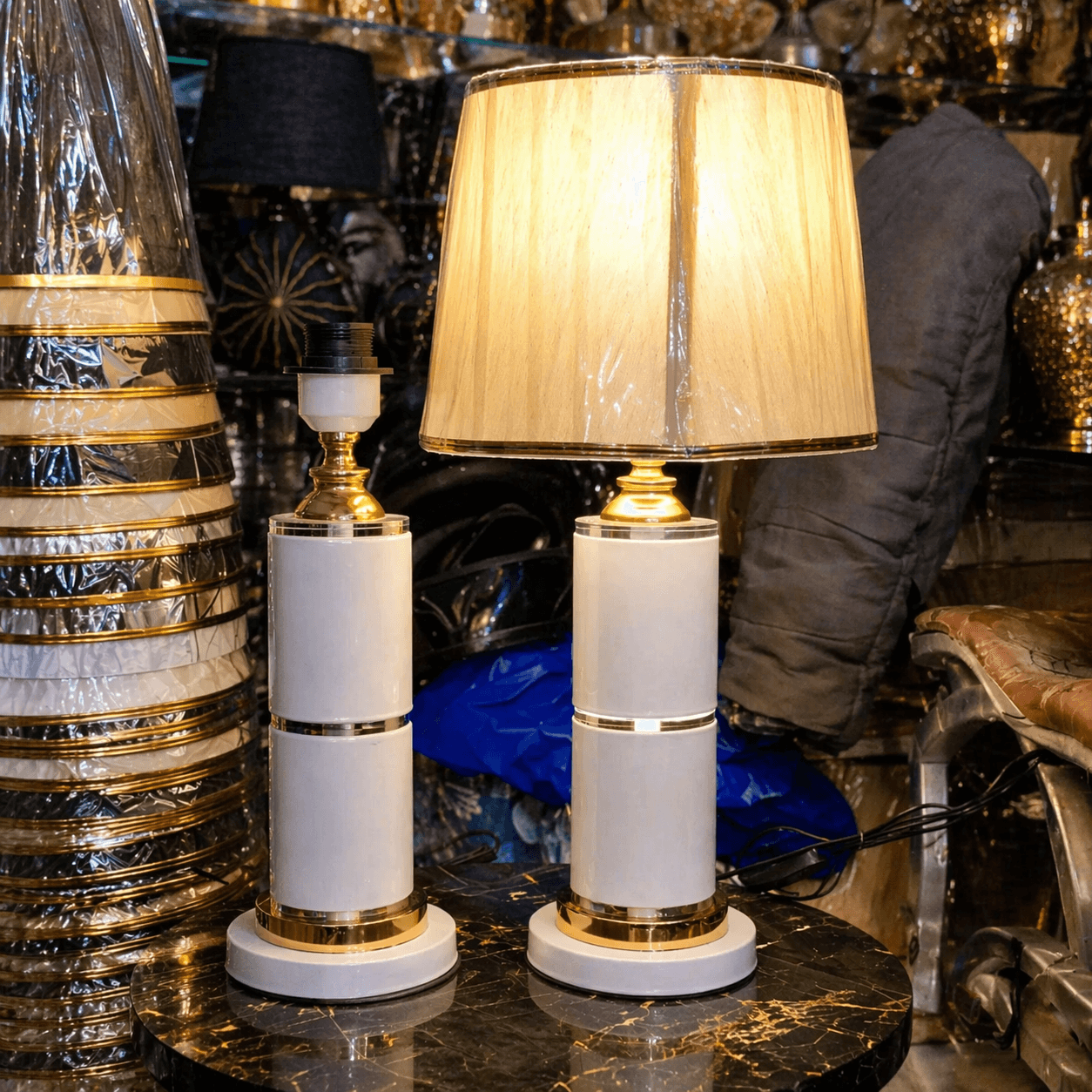 18 Inch Table Lamp with Shade